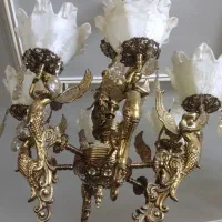 خریدار . خرید فروش لوستر کهنه آیینه شمعدان شیرالات|لوستر و چراغ آویز|تهران, امام حسین|دیوار