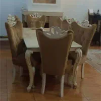 ست مبل کلاسیک ونهارخوری۸ و مبل ال مکانیزم۸ نفره|مبلمان خانگی و میز عسلی|کرج, فاز ۴ مهرشهر|دیوار