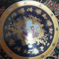 بشقاب سرمه ای سالم به قطر۲۵ سانت