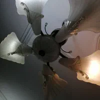 لوستر|لوستر و چراغ آویز|رشت, لاکان شهر|دیوار