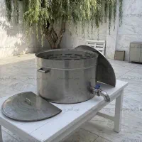 دیگ پخت برنج  رستورانی مدل  Stainless Steel Pot