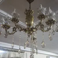 دو عدد لوستر سه شاخه اصل