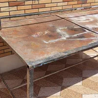 میز  اهنی واس هر کاری