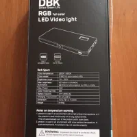 نور rgb  برند dbk|دوربین عکاسی و فیلم‌برداری|کرج, شاهین‌ویلا|دیوار