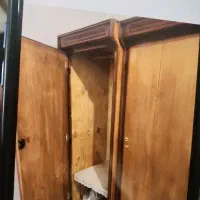 دو کمد روکش راش رنگ پلیستر