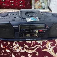 رادیو ضبط سونی ژاپن قدیمی فلش و بلوتوث|سیستم صوتی خانگی|سبزوار, نواب صفوی|دیوار