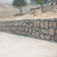 اجرای بند کشی اجر و سنگ