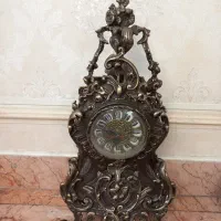 ساعت آنتیک تمام برنز