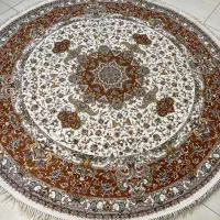 فرش مربع و دایره ( اولیا ، سالاری، ماهی)|فرش|تبریز, |دیوار