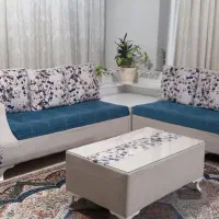 یه دست مبل ال ۹نفره تمیز  فوری فروش به علت جابجایی