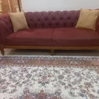 مبل راحتی چستر ۸نفره تمیز و سالم