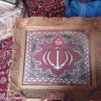 تابلو فرش قدیمی دست بافت