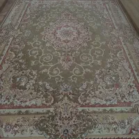 ۲ عدد فرش گردویی ،۴×۳، تراکم ۱۰۰۰