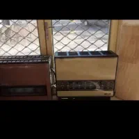 فرش دوعددبخاری گازی کارکرده ولی سالم