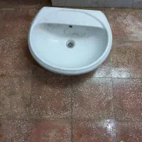سلام.روشویی سرامیک.تمیز.کارکرده.