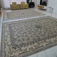 فرش ۹ متری جدید سارن سیلور برجسته محتشم