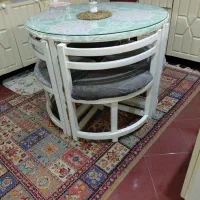 میز وصندلی نهار خوری کم جا