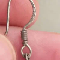گوشواره نقره با سنگ انیکس تراشدار|جواهرات|تهران, یوسف‌آباد|دیوار