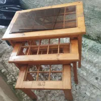 میز عسلی سه تیکه سالم