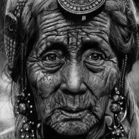 آموزش طراحی چهره سیاه قلم فقط ۶۰۰ت تعداد محدود