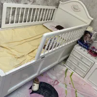 تخت کمد کودک جنس چوب