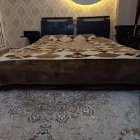 تخت و تشک پاتختی میز آرایش|تخت و سرویس خواب|قم, انسجام|دیوار