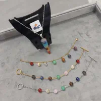 دستبند سنگ هفت چاکرا،گردنبند|بدلیجات|مشهد, کوثر|دیوار