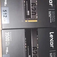 ۲ عدد هارد m2 512 لکسار