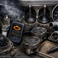 کربن زدایی خودرو، شستشوی بخاری، برق خودرو،