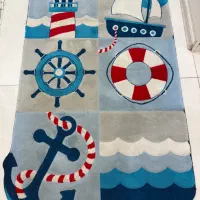 فرش زرباف طرح ملوانی بدون ایراد|فرش|تبریز, |دیوار