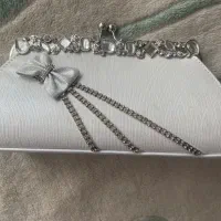 کیف سفید مجلسی