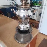 سماور گازی چهارلیتری تمیز وسالم بشرط