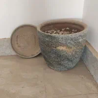 گلدان سفالی|گل و گیاه طبیعی|پردیس, فاز ۵|دیوار