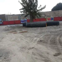 ۲۴۰ متر زمین روبروی استخر جوادی