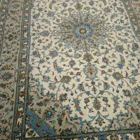 فرش 6 متری کرک گل ابریشم