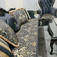 مبل هفت نفره  و میز نهار خوری- مبلغ ۱۷۰ میلیون