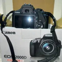 دوربین ef-s 18-55 is ii    canon eos 2000D|دوربین عکاسی و فیلم‌برداری|کرج, عظیمیه|دیوار