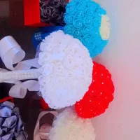 دسته گل عروس|گل مصنوعی|یاسوج, |دیوار