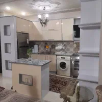 کابینت از جنس هایگلاس تقریبا نو +سینک دو لگن