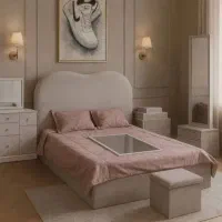 تخت خواب دونفره کامل 7/500میلیون