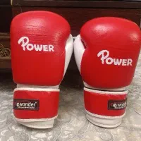 دستکش بوکس چرم حرفه ای