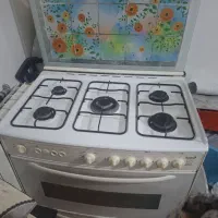 گاز 5 شعله فر دار