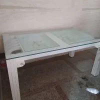 میز 6 نفره تمام چوب 90 در160|میز و صندلی غذاخوری|مشهد, گوهرشاد|دیوار