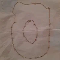 زنجیر و دستبند البرنادو طلا