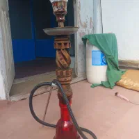 قلیان چوبی کامل