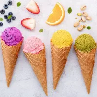 استخدام آبمیوه بستنی