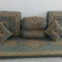 پشتی شاه نشین سنتی ۹تیکه درحدنووزیبا۳میلیون تومان