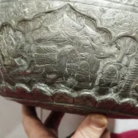 کاسه‌مسی‌قلم|کلکسیون اشیاء عتیقه|قم, عمار یاسر|دیوار