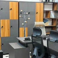 کمد چوبی استخری کارگری لباس اداری کنفرانسی میز مبل