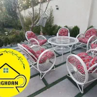 مبلمان باغی تولیدی مبل راحتی میزو صندلی باغدان|مبلمان خانگی و میز عسلی|چهارباغ, |دیوار